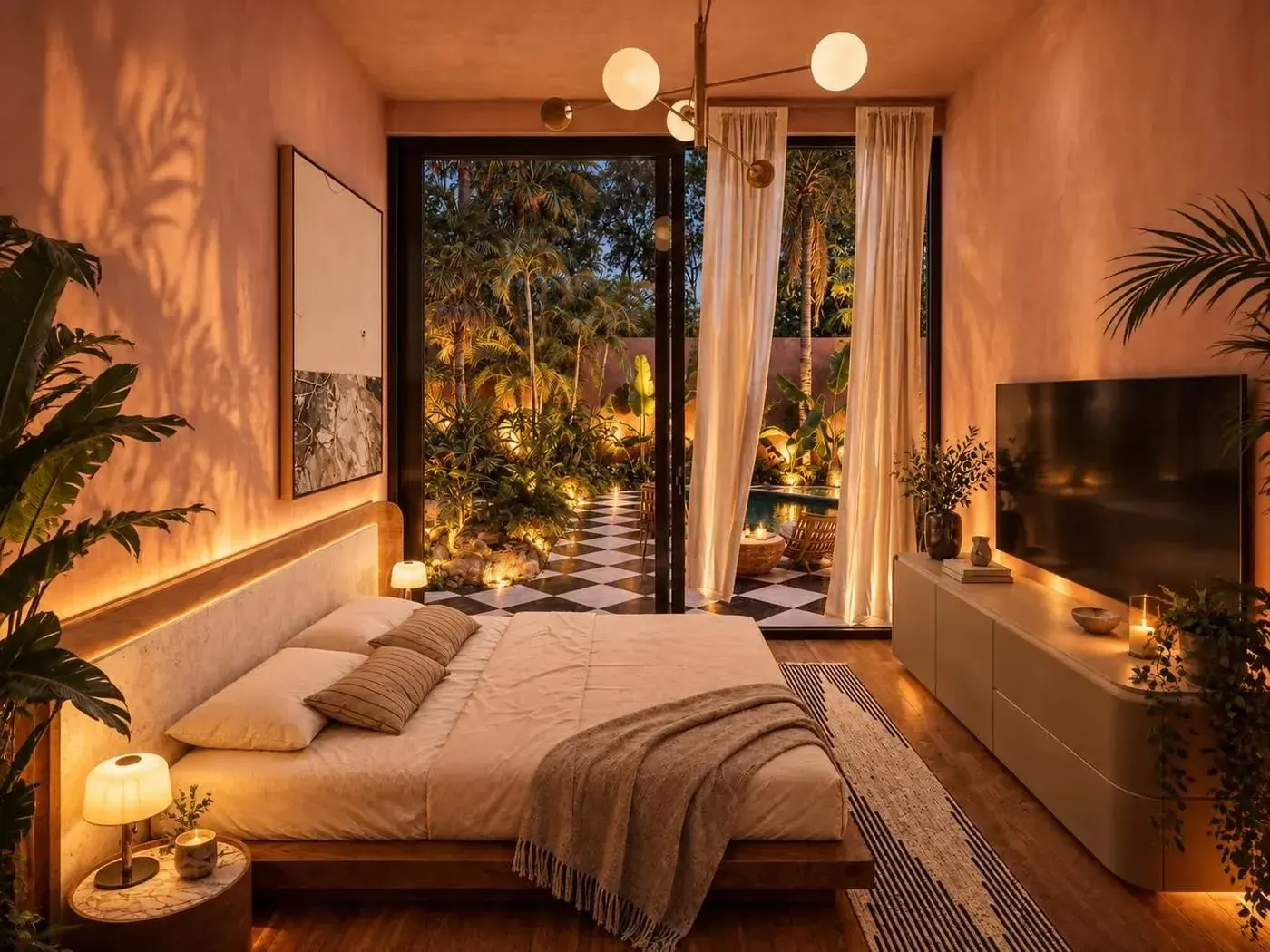 Villa Beverly in Town Jungle, Riviera Maya — villa photo 14