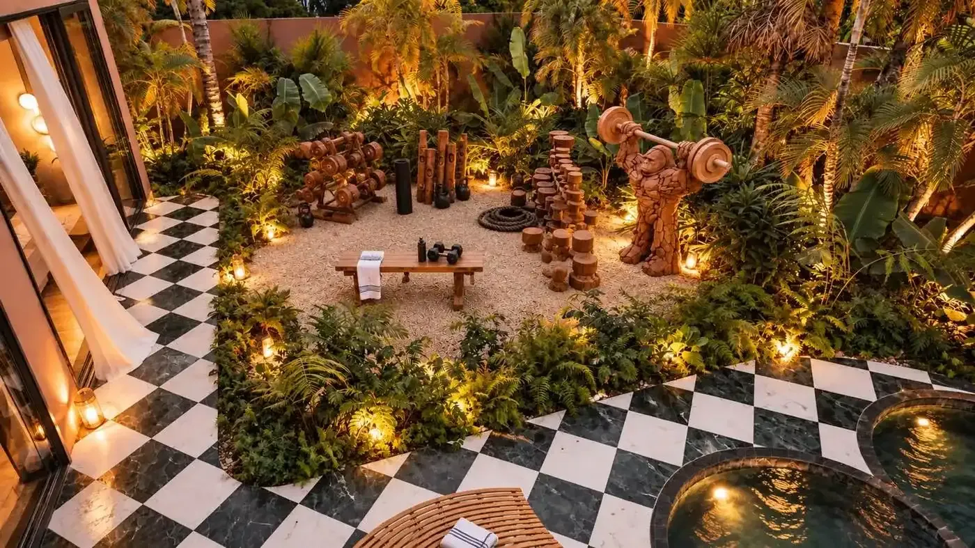 Villa Beverly in Town Jungle, Riviera Maya — preview photo 2