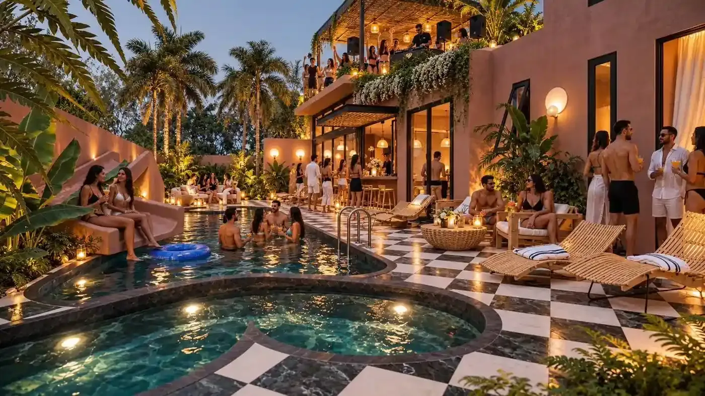 Villa Beverly in Town Jungle, Riviera Maya — preview photo 4