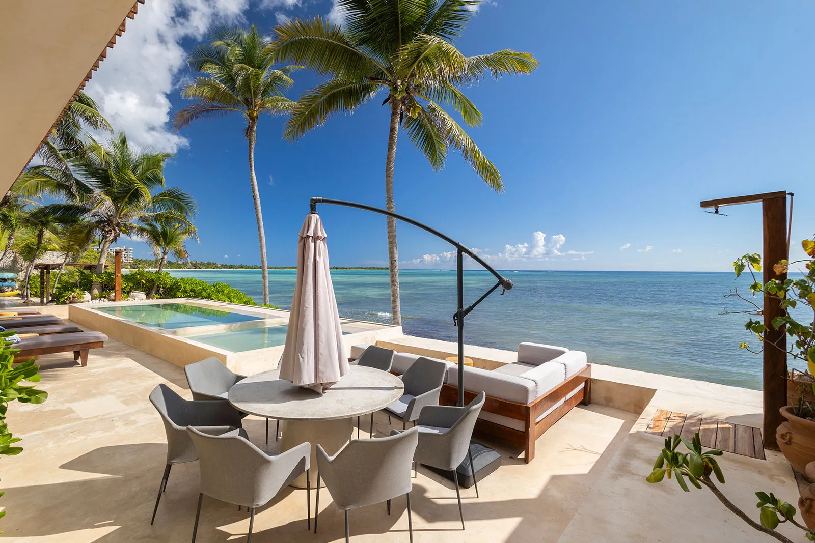Villa Entrada del Mar in Soliman Bay, Riviera Maya — villa photo 25