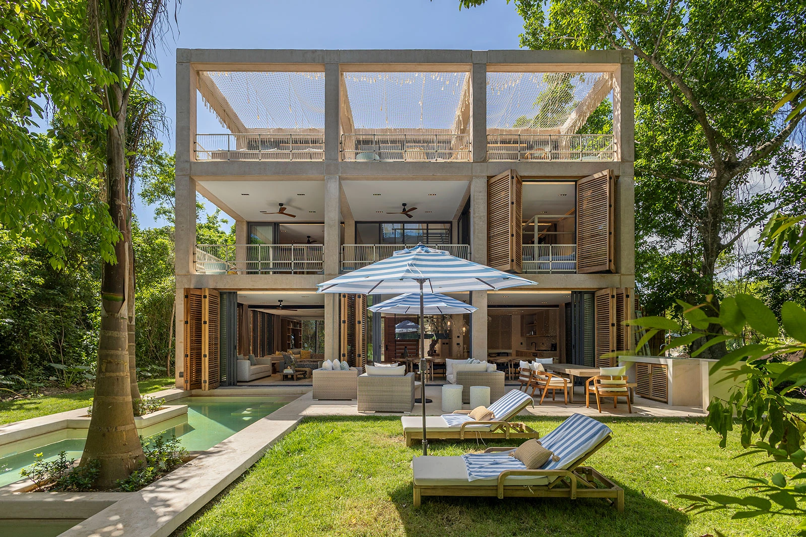 Palm Villa in Playa Del Carmen, Riviera Maya — villa photo 5