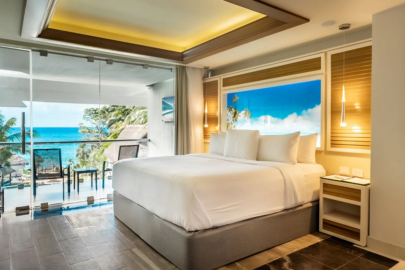 Private Paradise — outdoor living and pool area — luxury villa in Cozumel