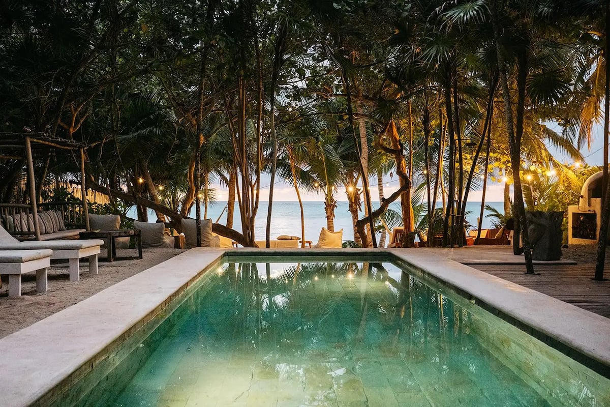 Villa La Semilla — exterior view — luxury villa in Tulum